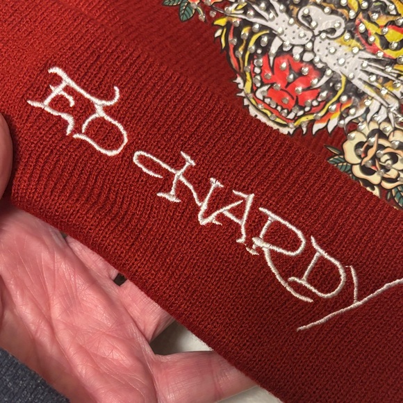 2 Ed Hardy Beanies - Picture 3 of 5